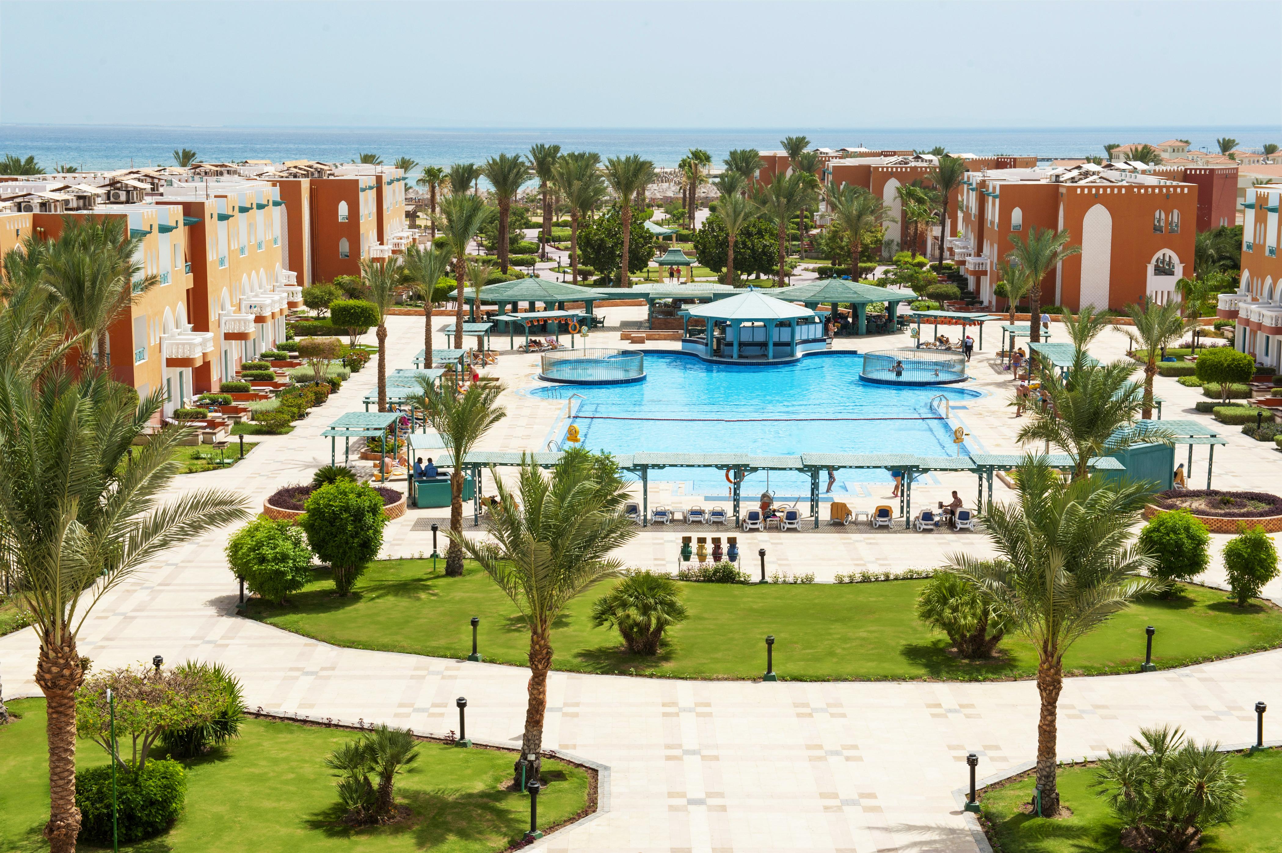 Sunrise Garden Beach Resort Hurghada Exterior foto